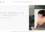 design web template with 3d model animation